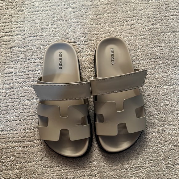 HERMES CHYPRE BEIGE MASTIC - super rare and hard to get. Size 34.5 - Picture 2 of 7